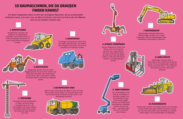 Produktbild: Finde Bagger, Traktor und Kran