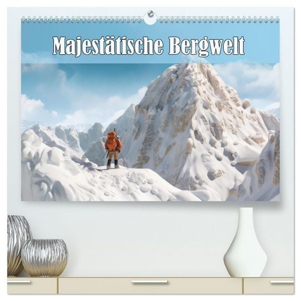 Produktbild: Imposante Bergwelt (hochwertiger Premium Wandkalender 2026 DIN A2 quer), Kunstdruck in Hochglanz