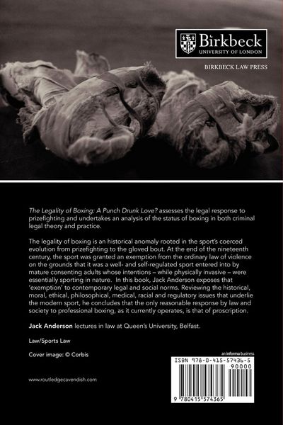 Produktbild: The Legality of Boxing