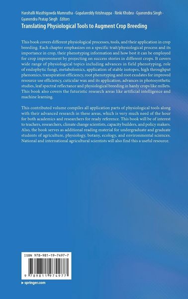 Produktbild: Translating Physiological Tools to Augment Crop Breeding