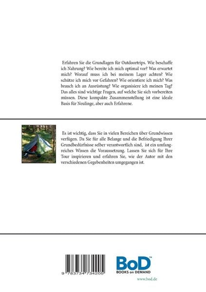 Produktbild: Grundlagen für Ihren Outdoorulaub