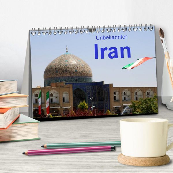 Produktbild: Unbekannter Iran (Tischkalender 2026 DIN A5 quer), CALVENDO Monatskalender