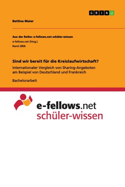 Produktbild: Sind wir bereit f&uuml;r die Kreislaufwirtschaft?