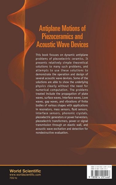 Produktbild: Antiplane Motions Of Piezoceramics and..