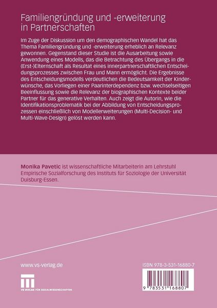 Produktbild: Familiengr&uuml;ndung und -erweiterung in Partnerschaften