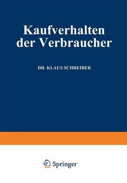 Produktbild: Kaufverhalten der Verbraucher