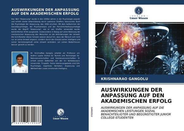 Produktbild: Auswirkungen der Anpassung Auf den Akademischen Erfolg