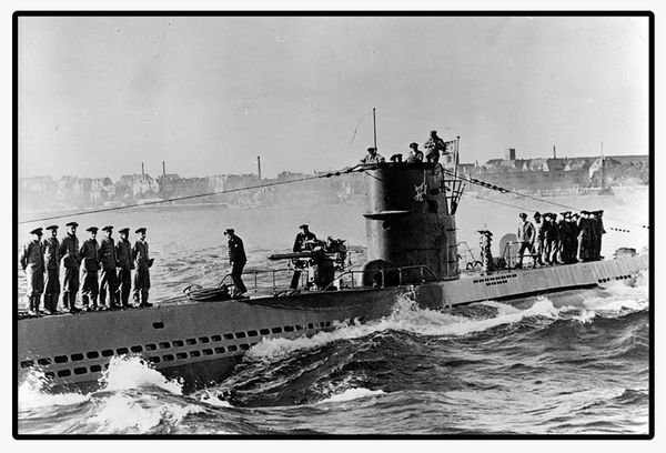Produktbild: COBI Historical Collection 4858 - U-Boot VIIB U-47, WWII, Bausatz 1:300, Klemmbausteine 165 Teile