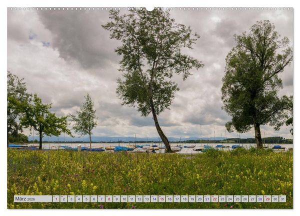 Produktbild: Der malerische Pf&auml;ffikersee (Wandkalender 2026 DIN A2 quer), CALVENDO Monatskalender