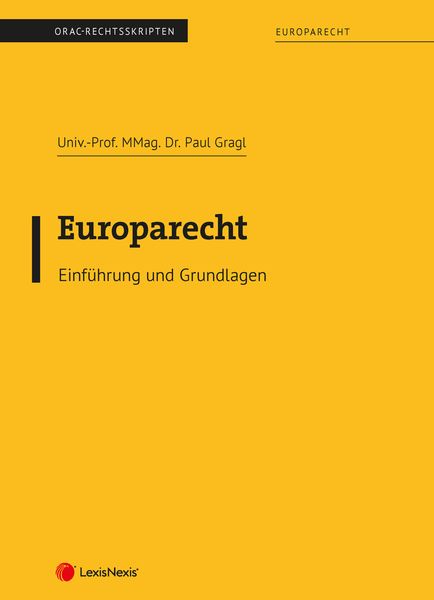 Produktbild: Europarecht &ndash; Einf&uuml;hrung und Grundlagen