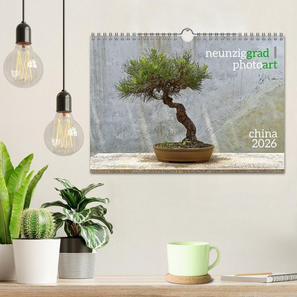 Produktbild: neunziggrad I photoart: china (Wandkalender 2026 DIN A4 quer), CALVENDO Monatskalender