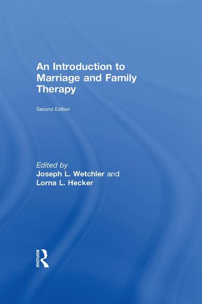 Produktbild: An Introduction to Marriage and Family Therapy