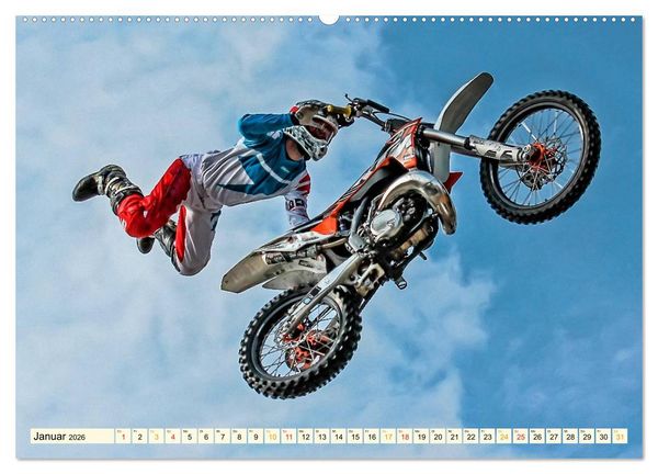 Produktbild: Extremsport - mit vollem Risiko (hochwertiger Premium Wandkalender 2026 DIN A2 quer), Kunstdruck in Hochglanz