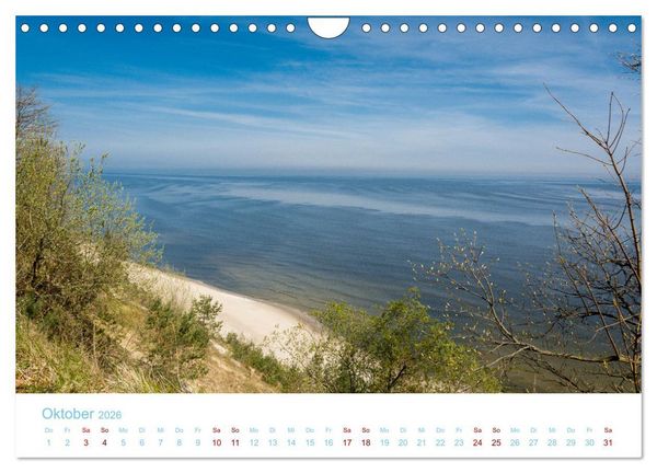 Produktbild: Unterwegs auf Usedom (Wandkalender 2026 DIN A4 quer), CALVENDO Monatskalender