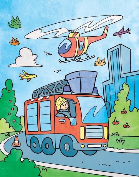 Produktbild: Malen mit Wasserzauber Fahrzeuge