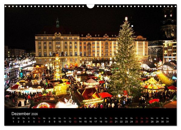 Produktbild: Dresden und Umgebung (Wandkalender 2026 DIN A3 quer), CALVENDO Monatskalender