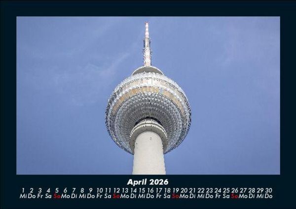 Produktbild: Berlin 2026 Fotokalender DIN A5