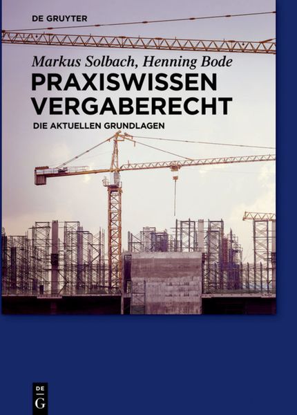 Produktbild: Praxiswissen Vergaberecht
