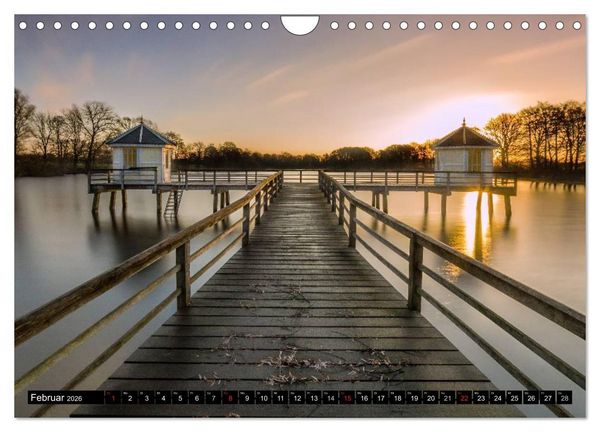 Produktbild: Stege zum Tr&auml;umen (Wandkalender 2026 DIN A4 quer), CALVENDO Monatskalender