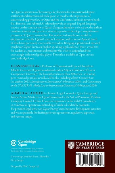 Produktbild: Contract Law of Qatar