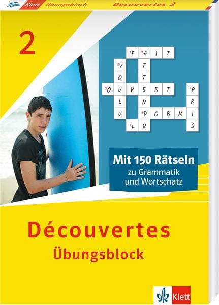 Découvertes 2 (ab 2020) - Übungsblock 2. Lernjahr, Taschenbuch von , Klett Lerntraining bei PONS Langenscheidt GmbH, 978-3-12-926153-8