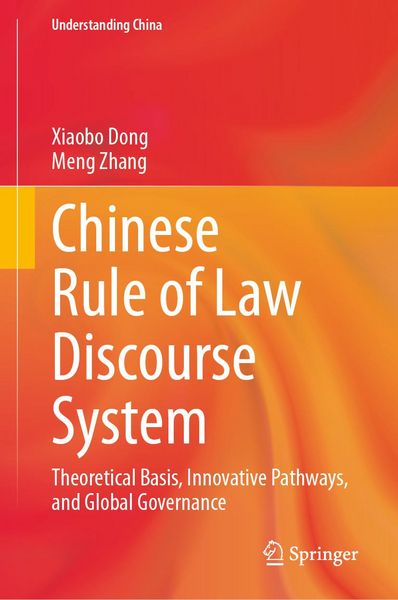 Produktbild: Chinese Rule of Law Discourse System