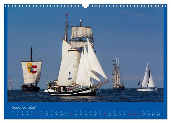 Produktbild: Unter Segeln (Wandkalender 2026 DIN A3 quer), CALVENDO Monatskalender