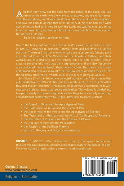 Produktbild: The Ante-Nicene Fathers