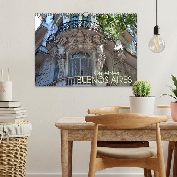 Produktbild: Geliebtes Buenos Aires (Wandkalender 2026 DIN A3 quer), CALVENDO Monatskalender
