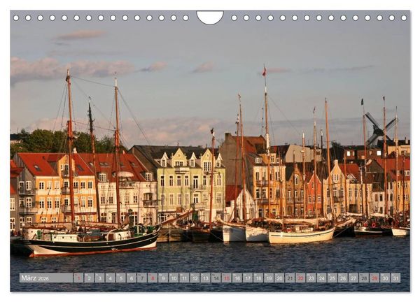 Produktbild: D&auml;nemark - Ostseek&uuml;ste (Wandkalender 2026 DIN A4 quer), CALVENDO Monatskalender