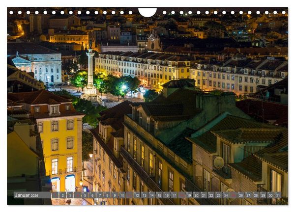 Produktbild: Metropole Lissabon (Wandkalender 2026 DIN A4 quer), CALVENDO Monatskalender