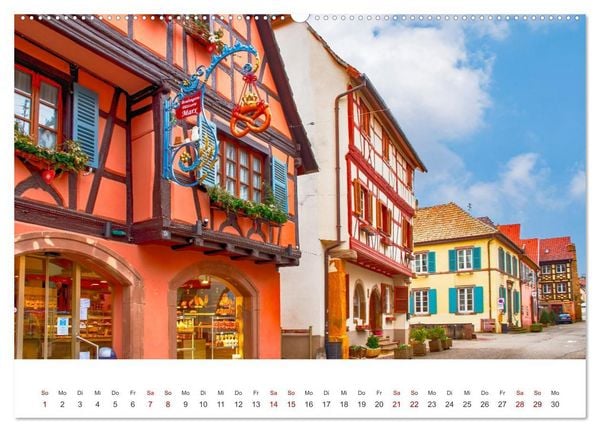 Produktbild: Eguisheim - M&auml;rchendorf im Elsass (Wandkalender 2026 DIN A2 quer), CALVENDO Monatskalender