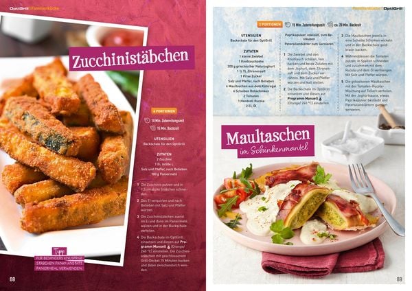 Produktbild: Tefal OptiGrill Magazin - Hei&szlig;luftfritteuse Special