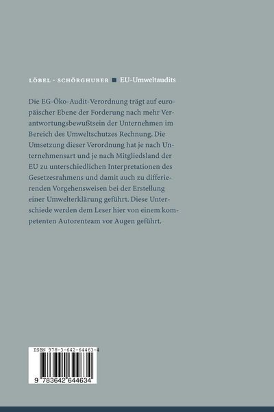 Produktbild: EU-Umweltaudits