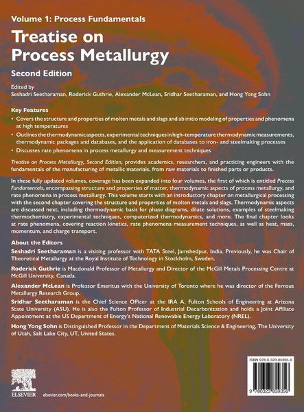 Produktbild: Treatise on Process Metallurgy