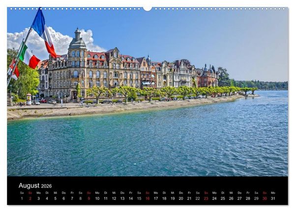 Produktbild: Konstanz Architektur (Wandkalender 2026 DIN A2 quer), CALVENDO Monatskalender