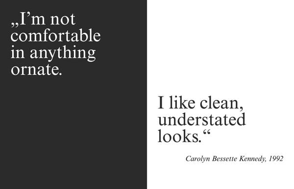 Produktbild: Carolyn Bessette-Kennedy