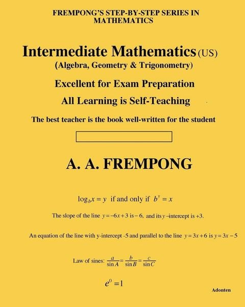 Produktbild: Intermediate Mathematics (US)