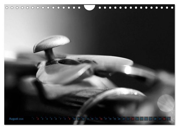 Produktbild: Klarinette - close up (Wandkalender 2026 DIN A4 quer), CALVENDO Monatskalender