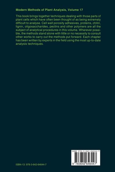 Produktbild: Plant Cell Wall Analysis