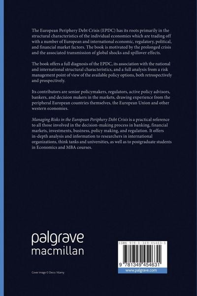 Produktbild: Managing Risks in the European Periphery Debt Crisis