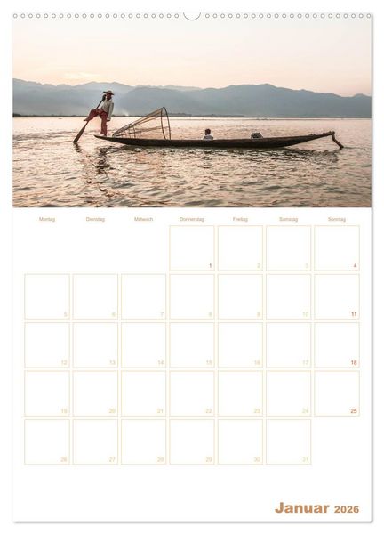 Produktbild: EXOTISCHES S&Uuml;DOSTASIEN - Planer 2026 (Wandkalender 2026 DIN A2 hoch), CALVENDO Monatskalender