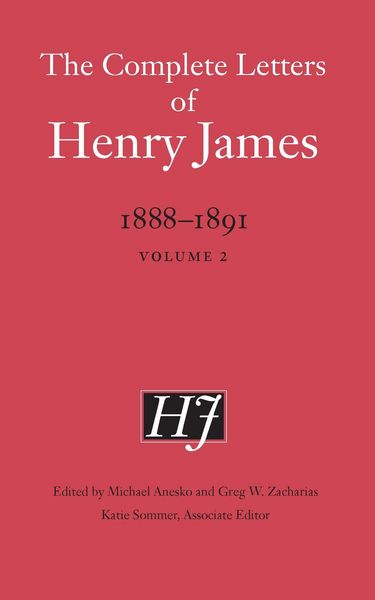 Produktbild: The Complete Letters of Henry James, 1888-1891