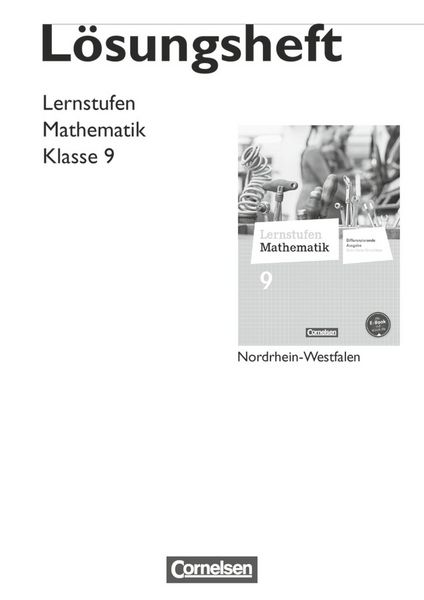 Produktbild: Lernstufen Mathematik - Differenzierende Ausgabe Nordrhein-Westfalen - 9. Schuljahr