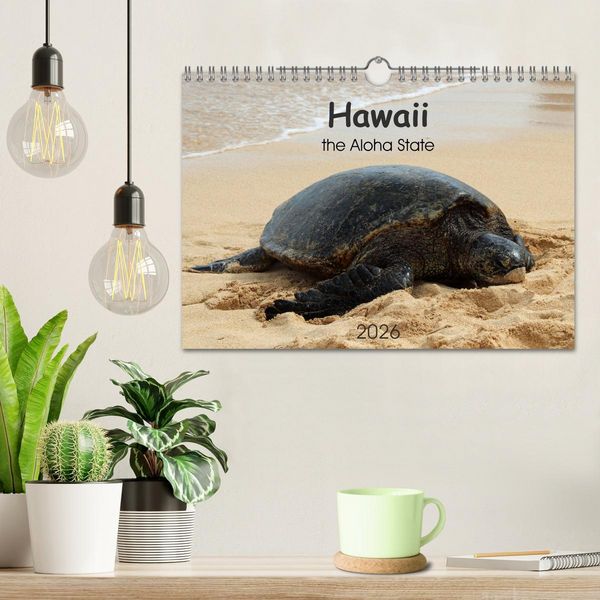 Produktbild: Hawaii the Aloha State (Wandkalender 2026 DIN A4 quer), CALVENDO Monatskalender