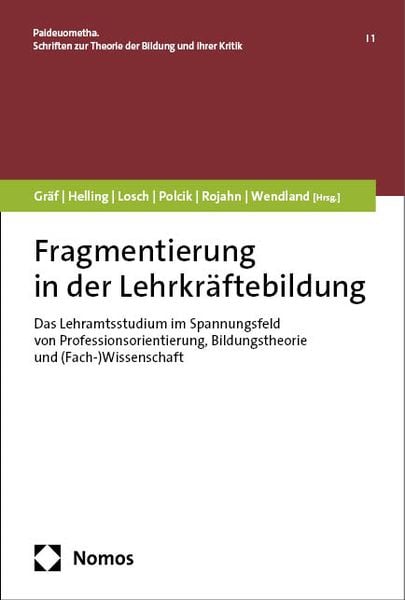 Produktbild: Fragmentierung in der Lehrkr&auml;ftebildung