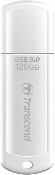 Produktbild: Transcend JetFlash&reg; 730 USB-Stick 128 GB Wei&szlig; TS128GJF730 USB-A (USB 3.2 Gen 1)