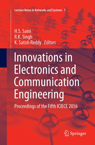 Produktbild: Innovations in Electronics and Communication Engineering