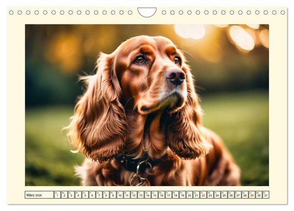 Produktbild: Treue Jagdbegleiter (Wandkalender 2026 DIN A4 quer), CALVENDO Monatskalender