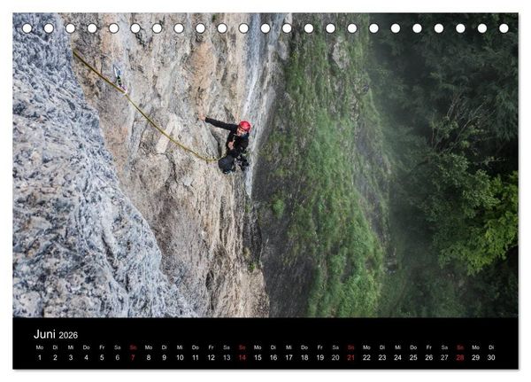 Produktbild: Climbing Solutions - Bergsport weltweit (Tischkalender 2026 DIN A5 quer), CALVENDO Monatskalender